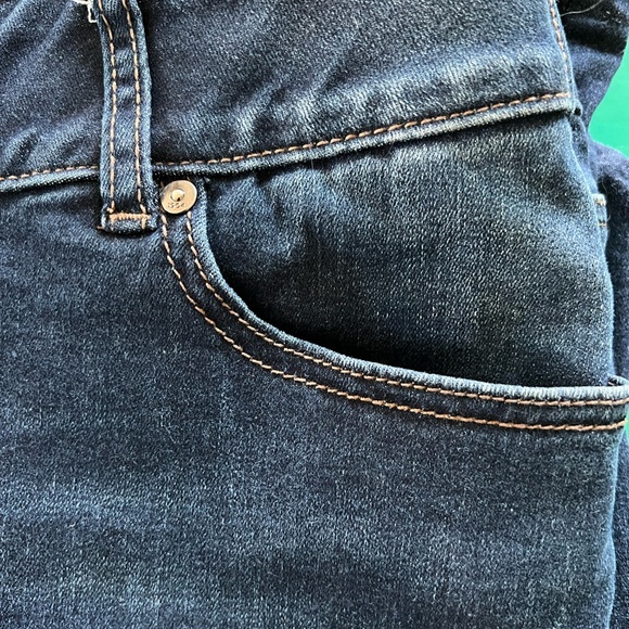 LANE BRYANT / dark wash bootcut denim jeans / 16R - Picture 1 of 4